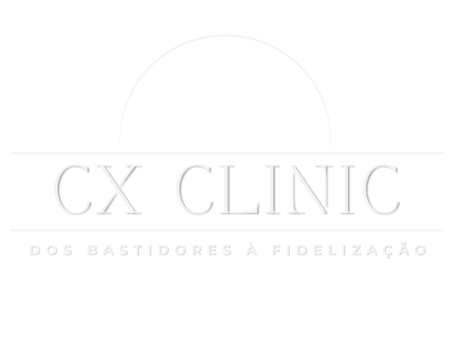 Logo da CX Clinic, consultoria especializada em experiência do paciente e eficiência médica